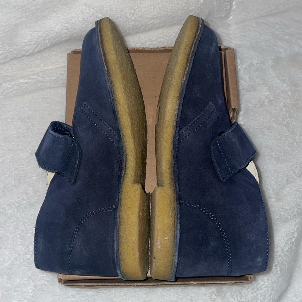 NWT NATURINO CHOCO Suede Desert Boots in Blue - Picture 12 of 15